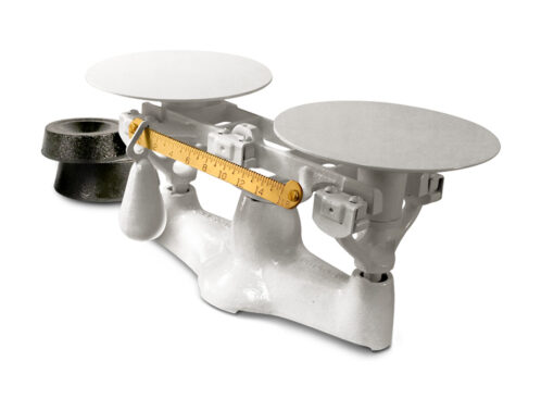 4 lb. Bakers Scale with Matching Plates