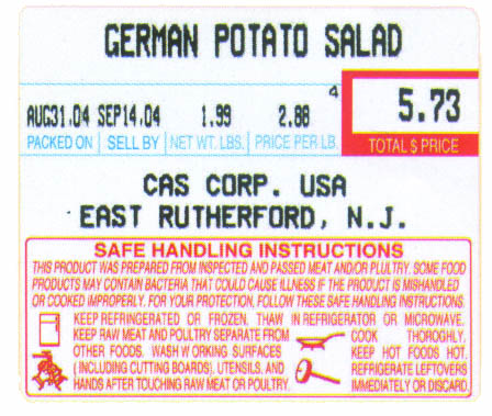 LST-8030 Label