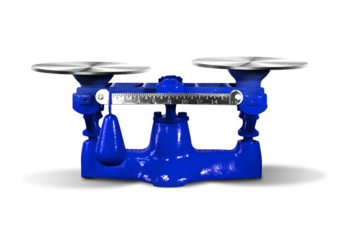 4 lb. Bakers Scale with Matching Plates