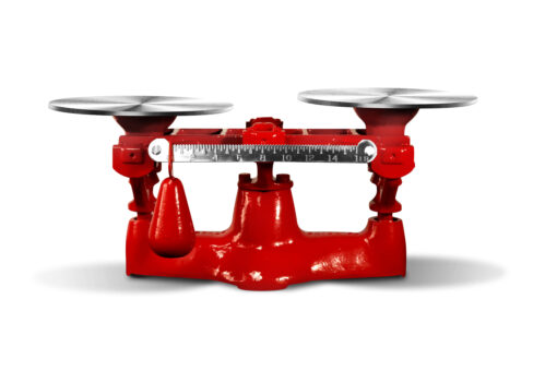 4 lb. Bakers Scale with Matching Plates
