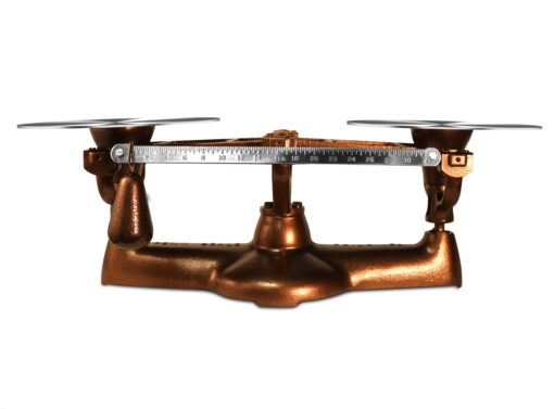 16 lb. Bakers Scale with Stainless Steel Plates