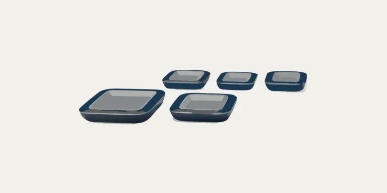 A selection of NSF certified food scales for use in a commercial kitchen.