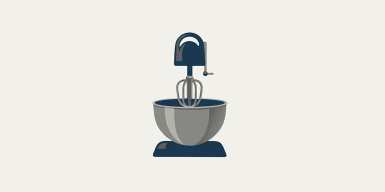 A commercial mixer used in small scale food processing.