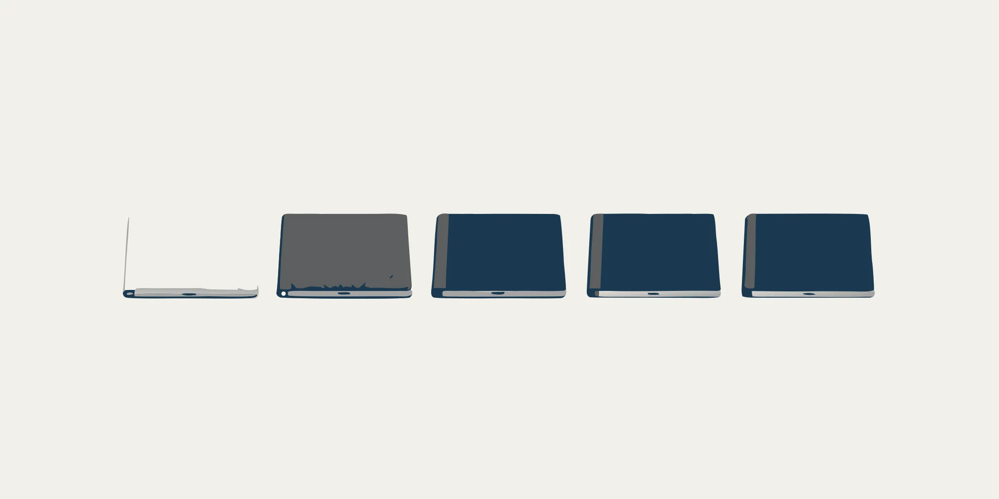 A variety of digital kitchen scales for sale.