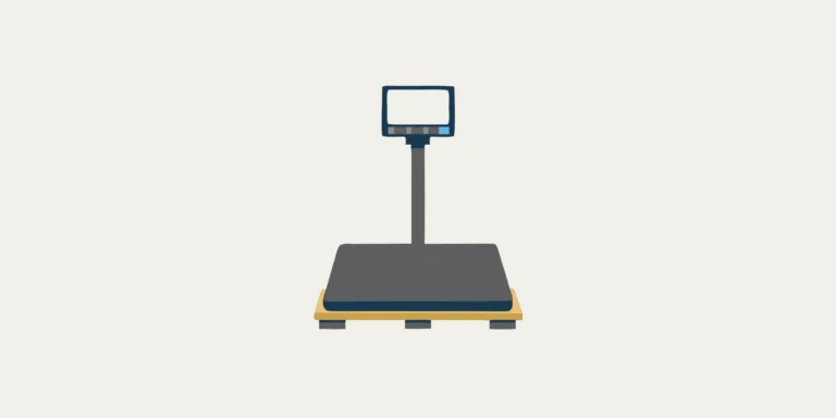 Heavy duty 1000 lbs scale with a digital display and sturdy platform for industrial weighing.