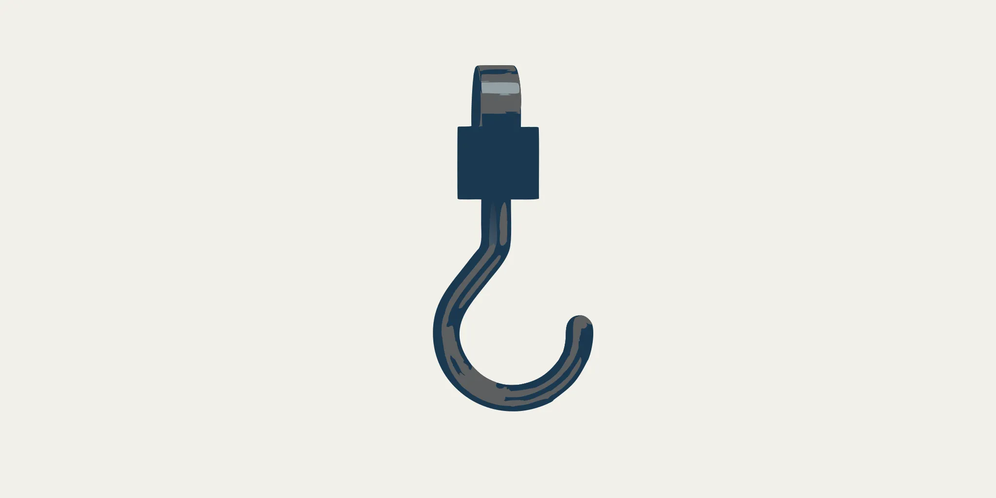 A heavy-duty digital hanging meat scale with a steel hook.