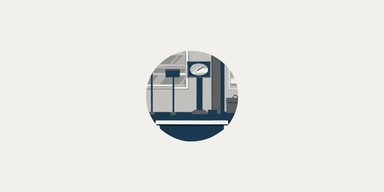 Food processing scale in a clean manufacturing facility