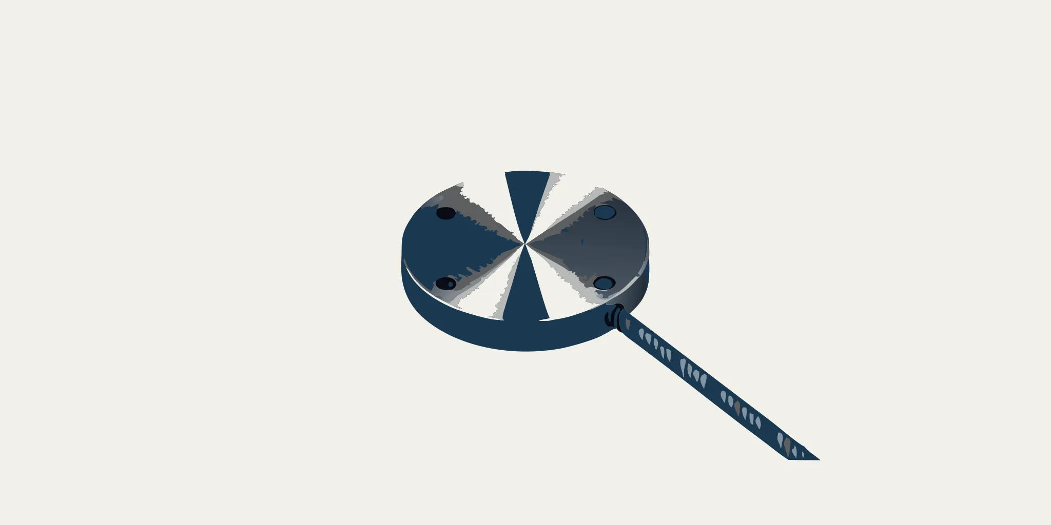 A compression load cell with a digital display showing a precise weight measurement.