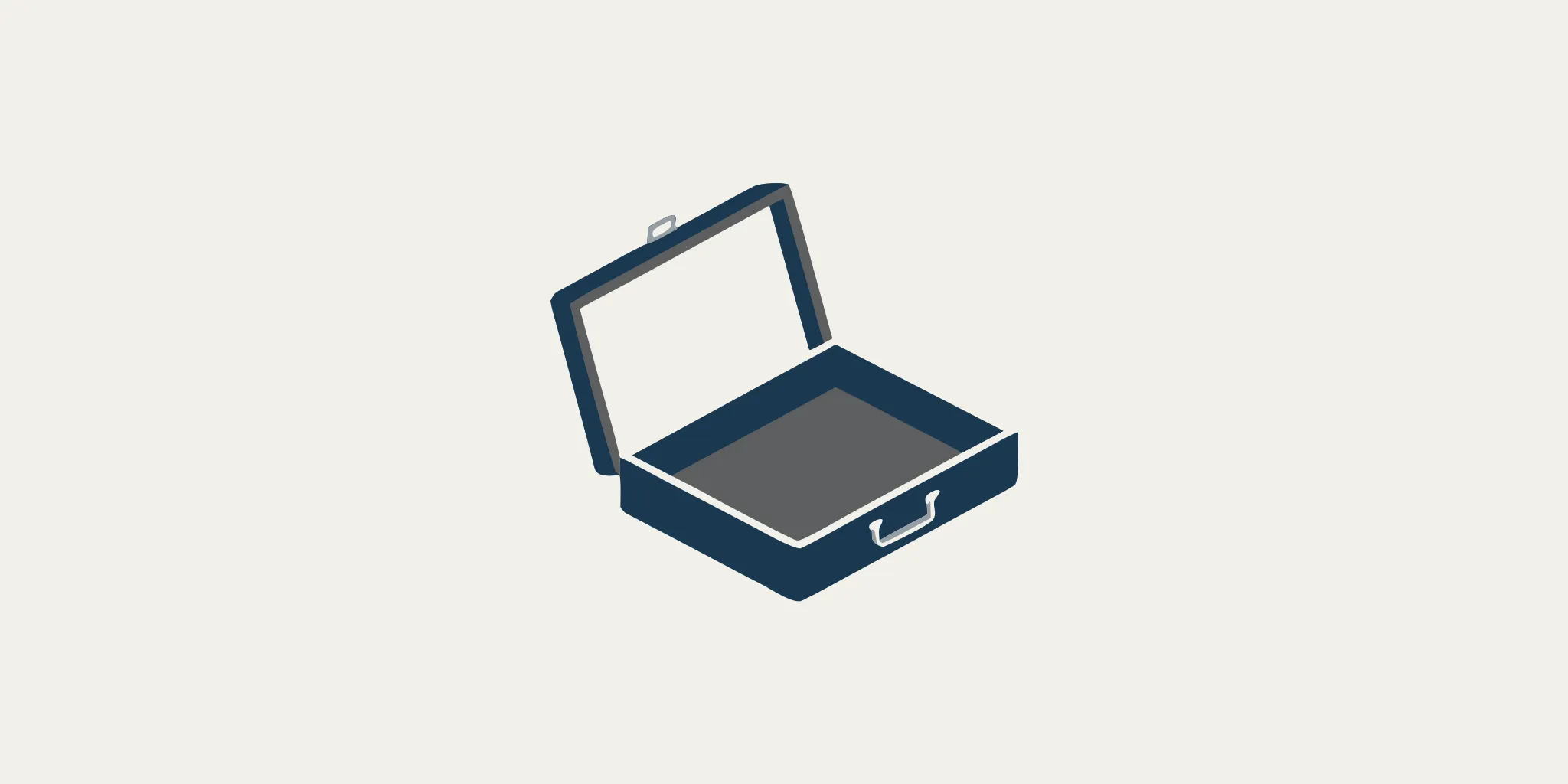 A blue laboratory scale case sits open, part of a selection of lab scales for sale.